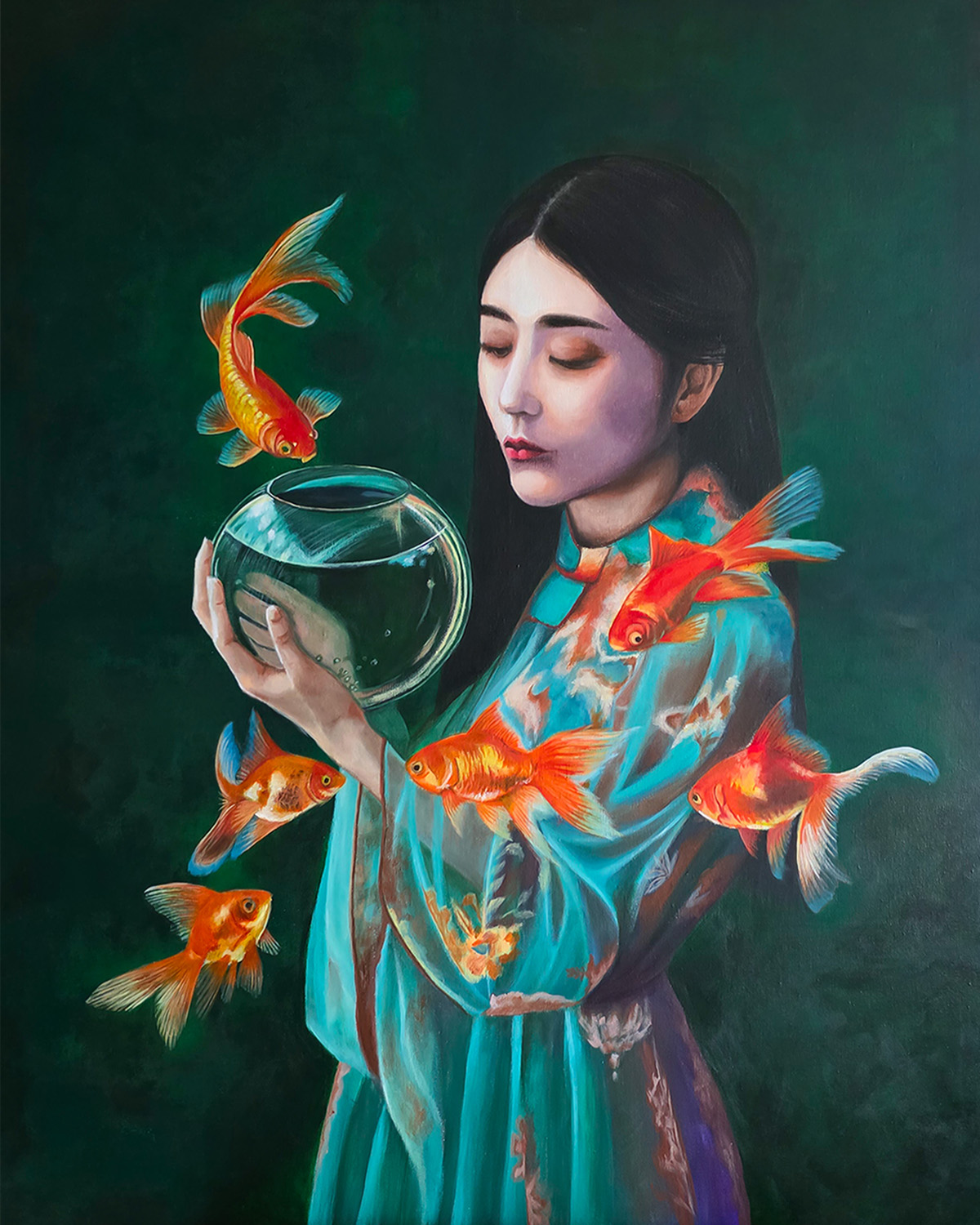 Laura Lohman Art
Acrylic on canvas, 80 x 100 cm, 2025