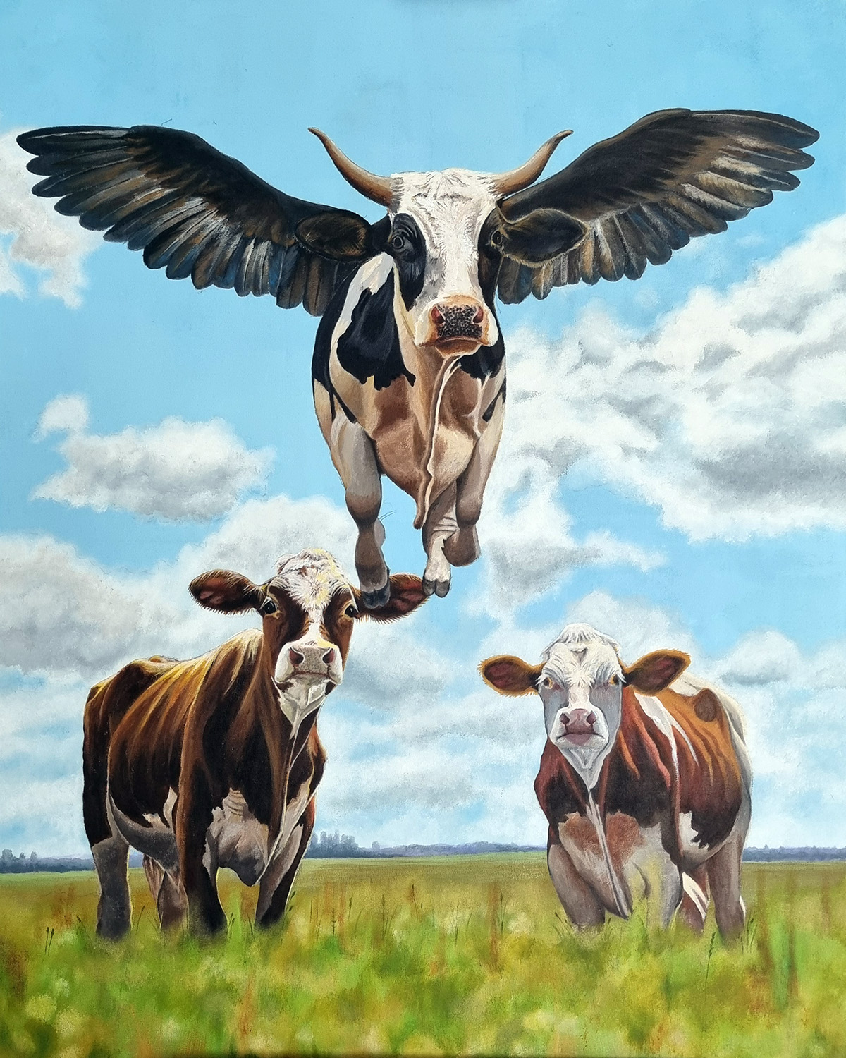 Laura Lohman Art
Acrylic on canvas, 80 x 100 cm, 2025