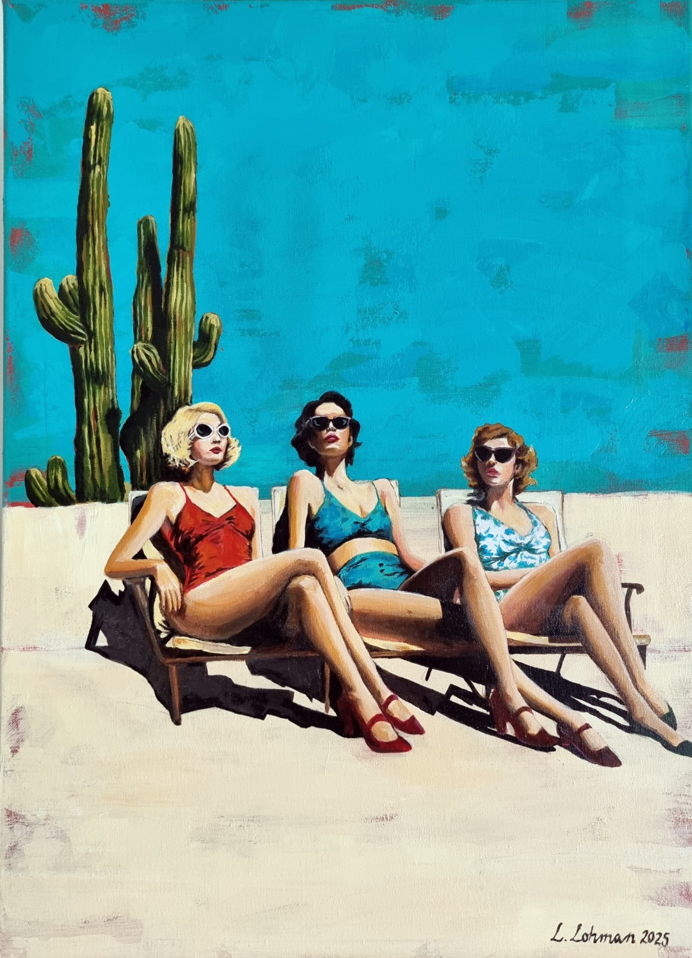 Laura Lohman Art
Acrylic on canvas, 50 x 70 cm, 2025