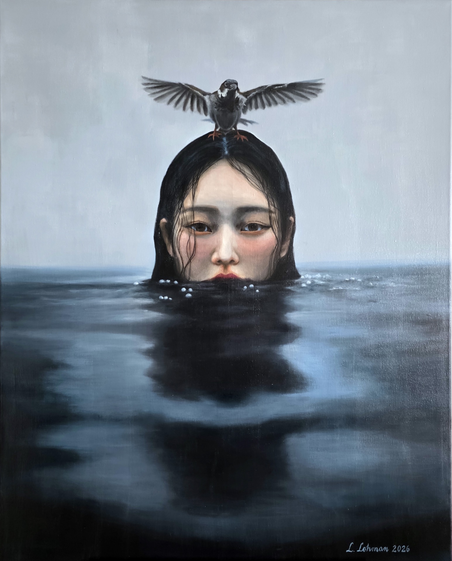 Laura Lohman Art 
Acrylic on canvas, 80 x 100 cm, 2026
